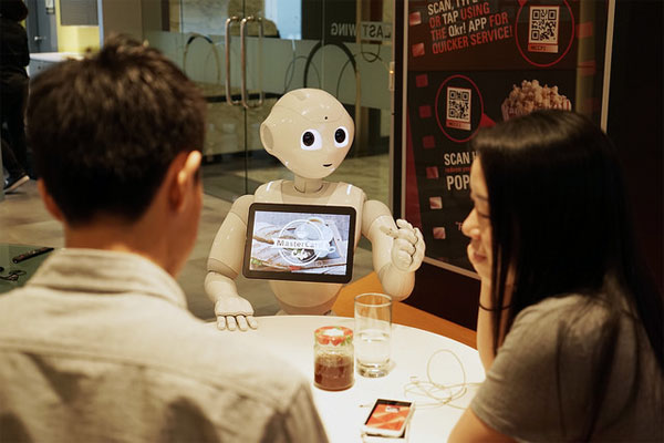 MasterCard      - Pepper,  Softbank Robotics